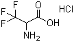 structure of CAS# 96105-72-5, 3,3,3-三氟丙氨酸盐酸盐