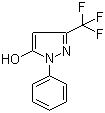 structure of CAS# 96145-98-1, 5-Hydroxy-1-phenyl-3-(trifluoromethyl)-1H-pyrazole