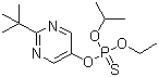 structure of CAS# 96182-53-5, Tebupirimfos