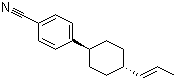 structure of CAS# 96184-40-6, trans-4-[4-[1-(E)-Propenyl]cyclohexyl]benzonitrile