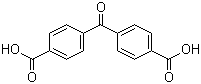 structure of CAS# 964-68-1, 二苯甲酮-4,4'-二甲酸