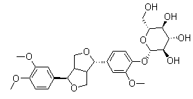 连翘苷分子结构 (CAS 96420-61-0)