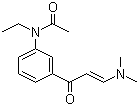 CAS # 96605-66-2, N-Ethyl-N-3-((3-dimethylamino-1-oxo-2-propenyl)phenyl)acetamide