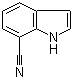 7-氰基吲哚分子结构 (CAS 96631-87-7)