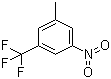 3-甲基-5-三氟甲基硝基苯分子结构 (CAS 96783-80-1)