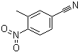 4-硝基-3-甲基苯甲腈分子结构 (CAS 96784-54-2)