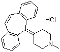 CAS # 969-33-5, Cyproheptadine hydrochloride