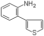 structure of CAS# 96919-49-2, 2-(Thiophen-3-yl)phenylamine