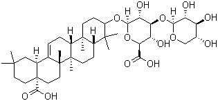 地肤子皂苷 Ic分子结构 (CAS 96990-18-0)