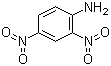 structure of CAS# 97-02-9, 2,4-Dinitroaniline