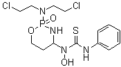 CAS # 97139-15-6, N-[2-[Bis(2-chloroethyl)amino]tetrahydro-2-oxido-2H-1,3,2-oxazaphosphorin-4-yl]-N-hydroxy-N'-phenylthiourea