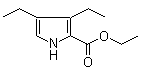 structure of CAS# 97336-41-9, 3,4-二乙基吡咯-2-羧酸乙酯