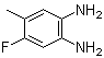5-氟-4-甲基苯-1,2-二胺分子结构 (CAS 97389-11-2)