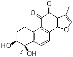 CAS # 97465-70-8, Tanshindiol B, (6R,7S)-6,7,8,9-Tetrahydro-6,7-dihydroxy-1,6-dimethylphenanthro[1,2-b]furan-10,11-dione