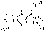 structure of CAS# 97519-39-6, Ceftibuten