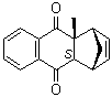(1alpha,4alpha,4aalpha,9aalpha)-1,4,4a,9a-四氢-4a-甲基-1,4-甲桥蒽-9,10-二酮分子结构 (CAS 97804-50-7)