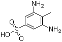 structure of CAS# 98-25-9, 2,6-Diaminotoluene-4-sulfonic acid