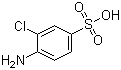 structure of CAS# 98-35-1, 4-氨基-3-氯苯磺酸