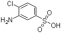 structure of CAS# 98-36-2, 3-Amino-4-chlorobenzenesulfonic acid
