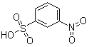structure of CAS# 98-47-5, 3-Nitrophenylsulfonic acid