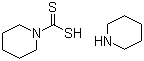 CAS 登录号：98-77-1, 橡胶促进剂 PPD, 1-哌啶二硫代甲酸哌啶盐