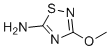 5-氨基-3-甲氧基-1,2,4-噻二唑分子结构 (CAS 98022-43-6)