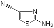 structure of CAS# 98027-21-5, 2-Aminothiazole-4-carbonitrile