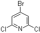 4-溴-2,6-二氯吡啶分子结构 (CAS 98027-80-6)