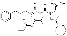 structure of CAS# 98048-97-6, 福辛普利