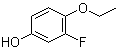 structure of CAS# 98121-48-3, 4-Ethoxy-3-fluorophenol