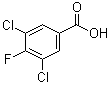 structure of CAS# 98191-30-1, 3,5-二氯-4-氟苯甲酸