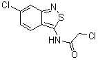 CAS 登录号：98447-32-6, 2-氯-N-(6-氯-2,1-苯并异噻唑-3-基)乙酰胺
