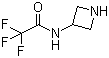 structure of CAS# 98448-79-4, 3-三氟乙酰氨基氮杂环丁烷