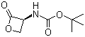 structure of CAS# 98541-64-1, N-叔丁氧羰基-L-丝氨酸 beta-内酯