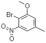 structure of CAS# 98545-65-4, 2-溴-1-甲氧基-5-甲基-3-硝基苯
