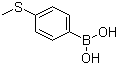 4-甲硫基苯硼酸分子结构 (CAS 98546-51-1)