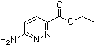 structure of CAS# 98548-01-7, 6-氨基哒嗪-3-羧酸乙酯