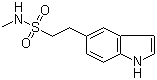 structure of CAS# 98623-50-8, N-甲基-1H-吲哚-5-乙基磺酰胺
