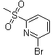 structure of CAS# 98626-92-7, 2-甲基磺酰基-6-溴吡啶