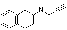 CAS 登录号：98640-74-5, (+)-1,2,3,4-四氢-N-甲基-N-2-丙炔基-2-萘胺