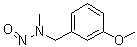 3-甲氧基-N-甲基-N-亚硝基苯甲胺分子结构 (CAS 98736-45-9)