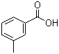 structure of CAS# 99-04-7, 间甲基苯甲酸