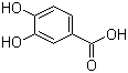 3,4-二羟基苯甲酸分子结构 (CAS 99-50-3)