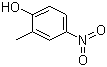 structure of CAS# 99-53-6, 2-Methyl-4-nitroanisole