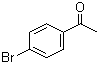 CAS # 99-90-1, 4'-Bromoacetophenone, 1-(4-Bromophenyl)ethanone, 1-Acetyl-4-bromobenzene, p-Bromoacetophenone