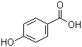 structure of CAS# 99-96-7, 4-Hydroxybenzoic acid