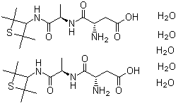 水合阿力甜分子结构 (CAS 99016-42-9)