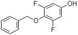 structure of CAS# 99045-19-9, 4-苄氧基-3,5-二氟苯酚