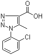 CAS # 99074-45-0, 1-(2-Chlorophenyl)-5-methyl-1H-[1,2,3]triazole-4-carboxylic acid