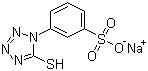 CAS # 99131-26-7, Sodium 3-(5-mercapto-1-tetrazolyl)benzene sulfonate, 1-(3-Sulfophenyl)-5-mercaptotetrazole sodium salt
